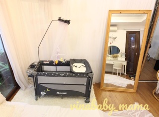 Nôi chung giường Hugme cho bé