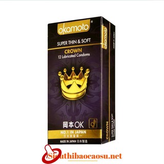 combo 20 chiếc BCS OKAMOTO crown mềm mại