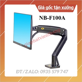 F100A [Màu TRẮNG/ĐEN] /Giá Treo Màn hình máy tính/ Tay treo màn hình/ [Màn Hình 22" - 35"] [Cao cấp hơn XL03 F80] #NB