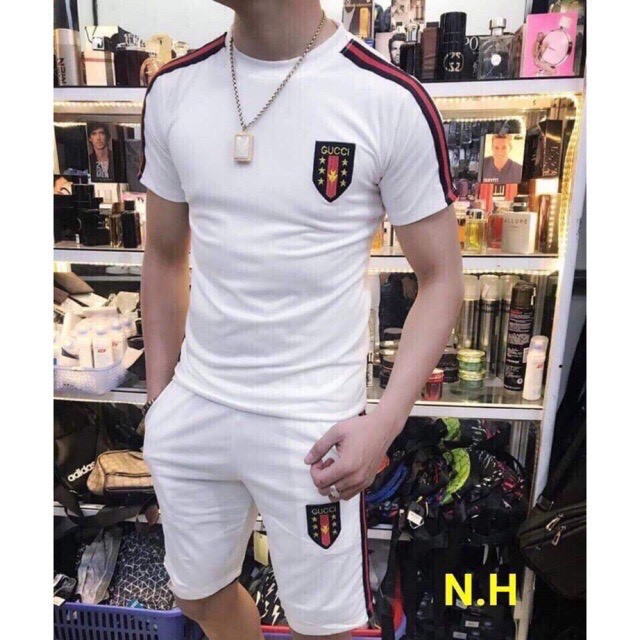 [ SIÊU HOT ] BỘ THUN NAM GUCCI | BigBuy360 - bigbuy360.vn