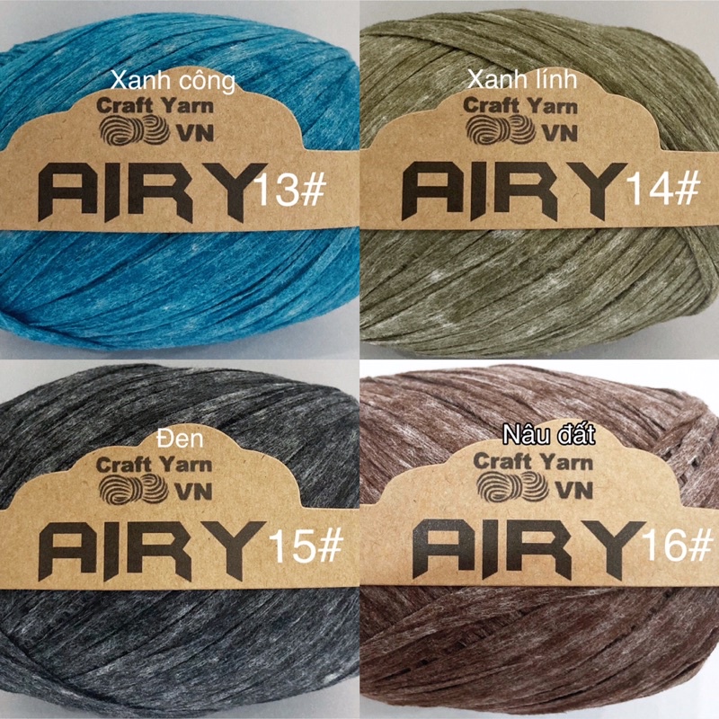 Sợi móc túi-nón Airy