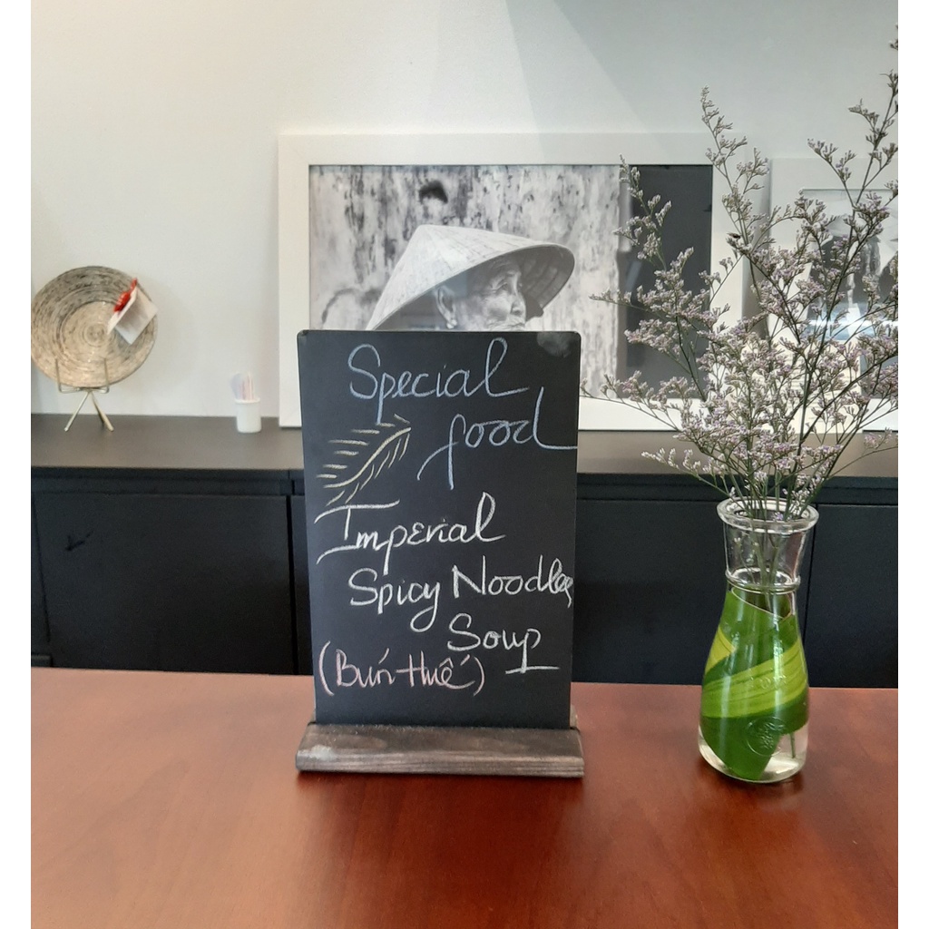 Bảng đen để bàn Size A4, A5 giá rẻ- LUXI DECOR