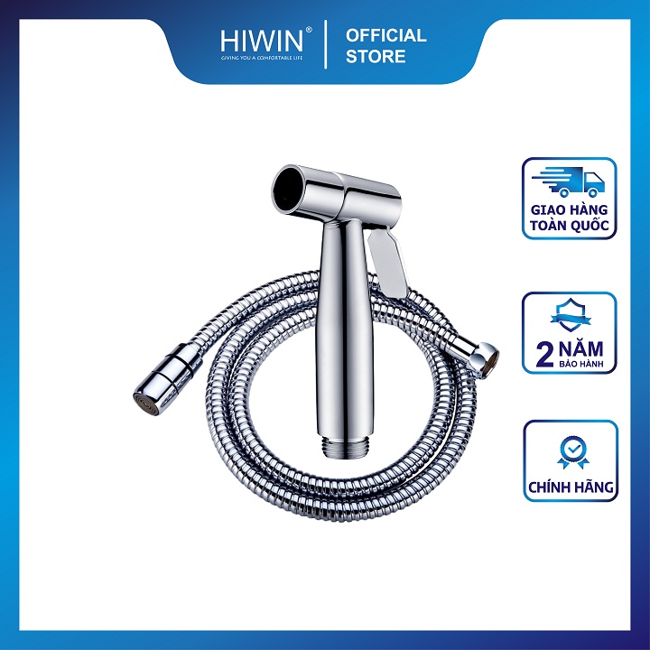 Bộ vòi xịt vệ sinh đa năng chất liệu inox 304 mặt xước mờ HIWIN PJF-2016