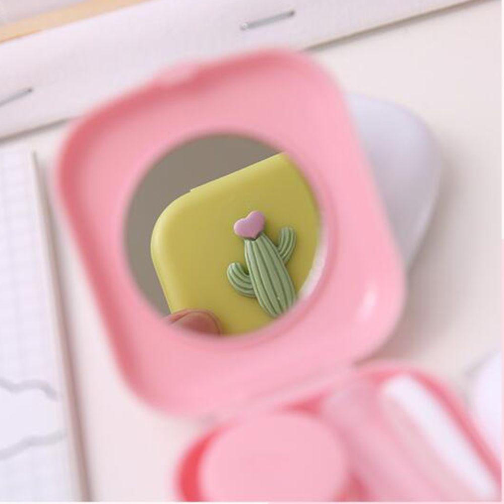 Hộp Đựng Kính Áp Tròng Hình Trái Cây Có Gương Tiện Dụng Ốp