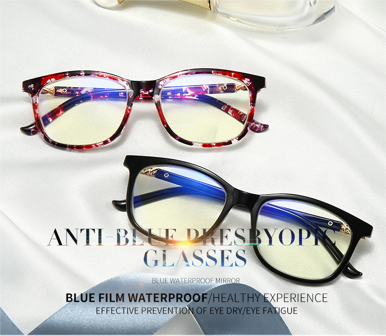 Kính đọc sách chống ánh sáng xanh của phụ nữ Kính đọc sách thoải mái của nam giới Kính chống mỏi