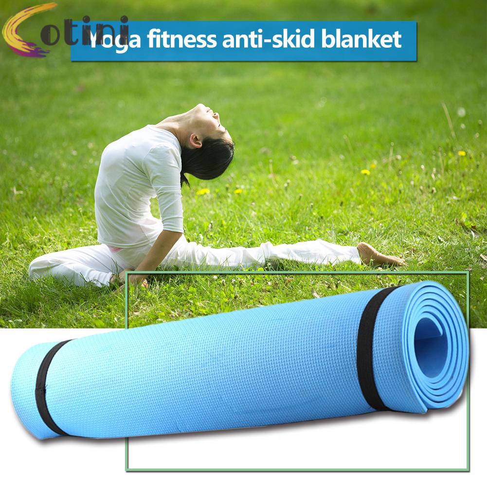 Thảm Tập Yoga Chống Trượt Thân Thiện Với Môi Trường 4mm / 6mm