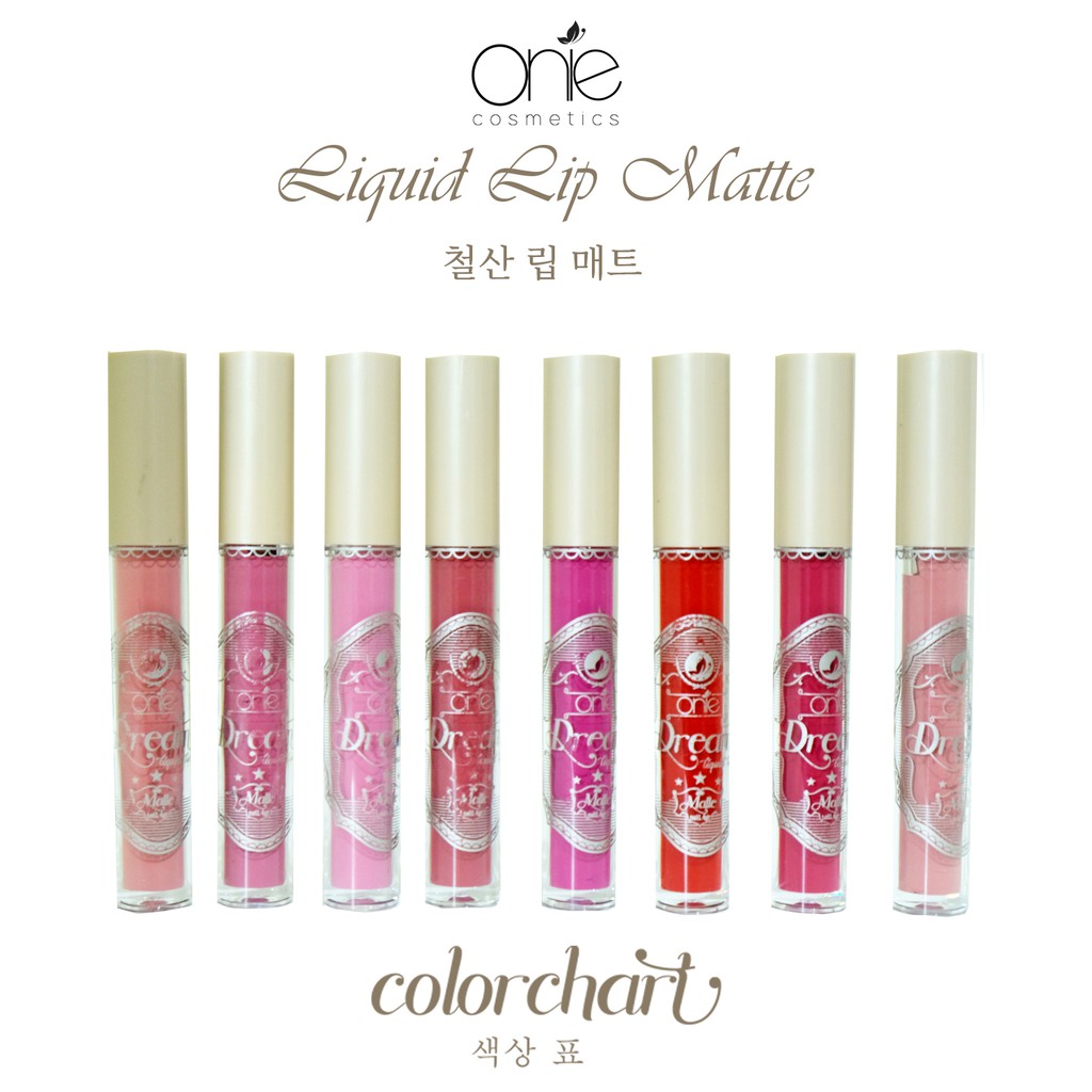 (hàng Mới Về) Son Kem Lì Onie Dream Trang Điểm Chuyên Nghiệp Mờ / Matte | BigBuy360 - bigbuy360.vn