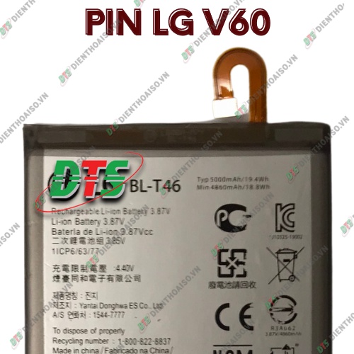 Pin thay cho lg v60 ( Pin LG V60 )