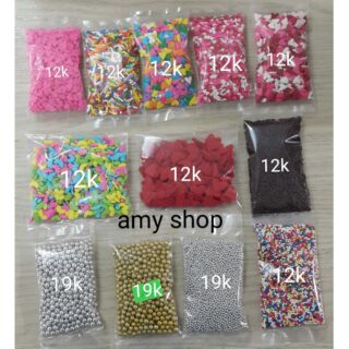 Kẹo trang trí các loại 20g