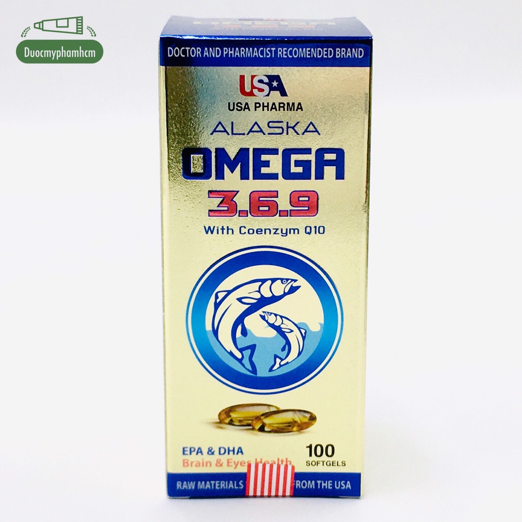 Dầu cá Alaska omega 369 Dùng cho người bị mắc bệnh tim mạch, cao huyết áp, xơ vữa động mạch 10