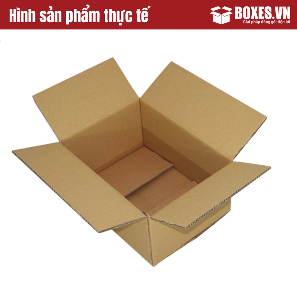 25x20x15 Combo 100 hộp Carton đóng gói hàng giá tại xưởng