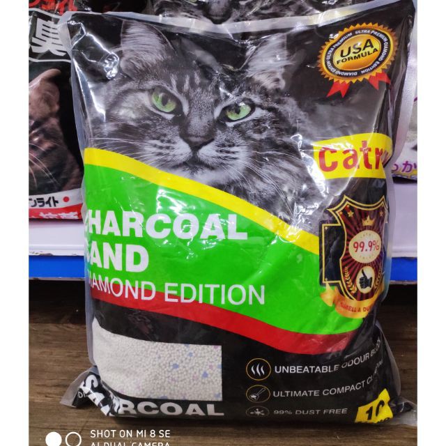 Cát vệ sinh cho mèo mỹ charcoal 5L