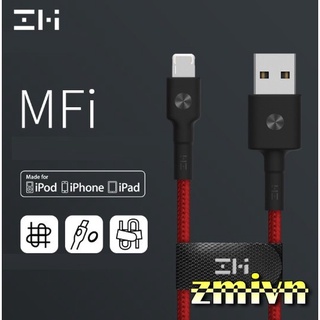 Cáp sạc Iphone siêu bền Kevlar MFI - ZMI AL803