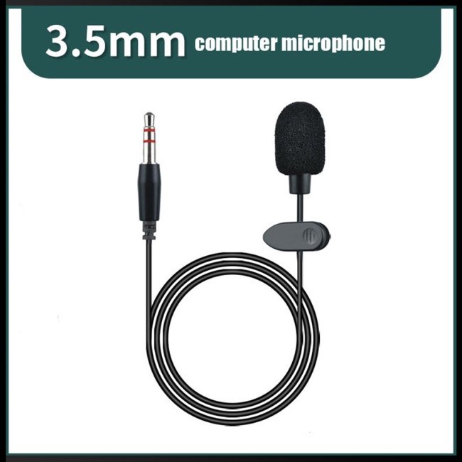 Micro Cài Áo Mini Jack 3.5mm Cho Máy Tính
