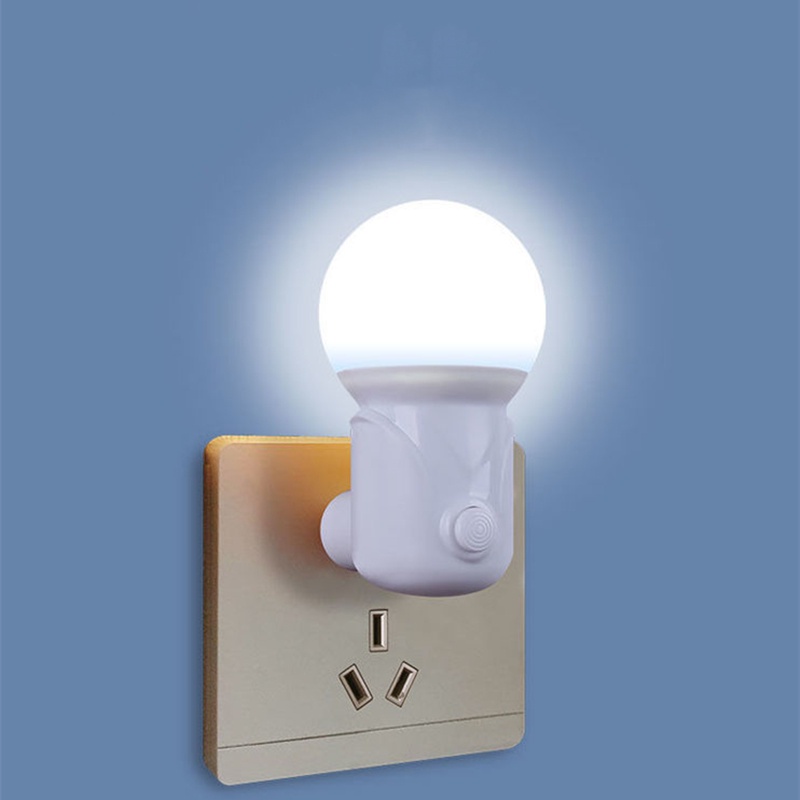 Đèn Ngủ LED 2 Màu Dễ Thương Tiết Kiệm Năng Lượng