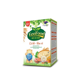 Bột ăn dặm ecofood cho bé từ 4-6 tháng trở lên