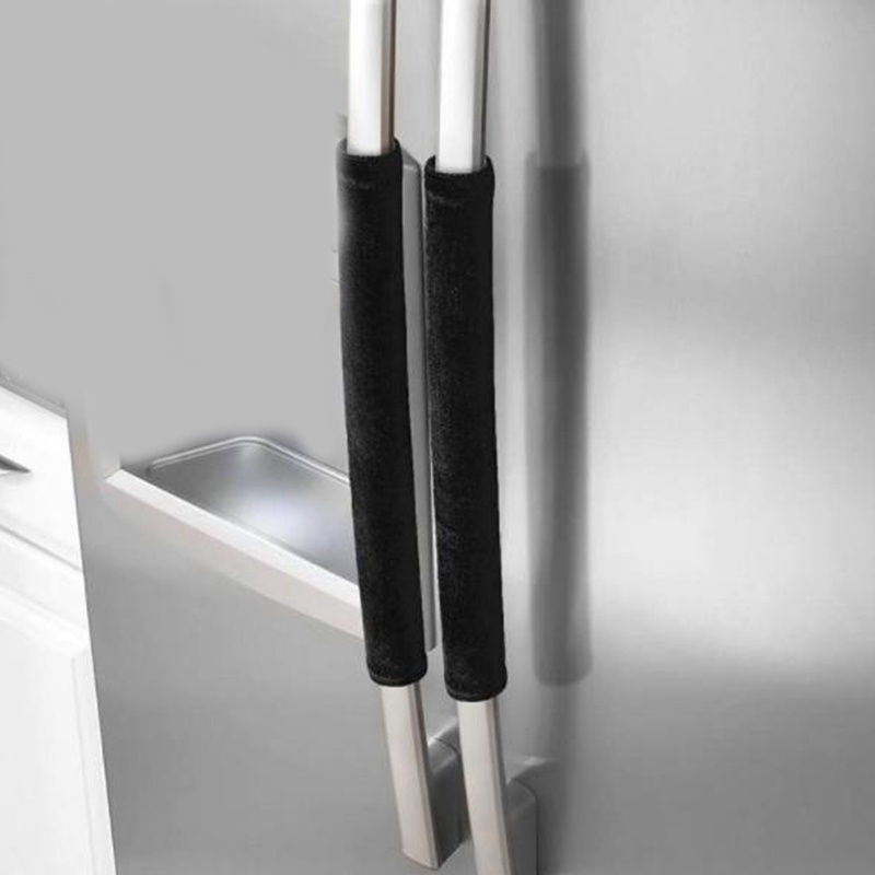 1 Cặp Bọc Tay Nắm Cửa Tủ Lạnh Hai Tầng Tiện Dụng