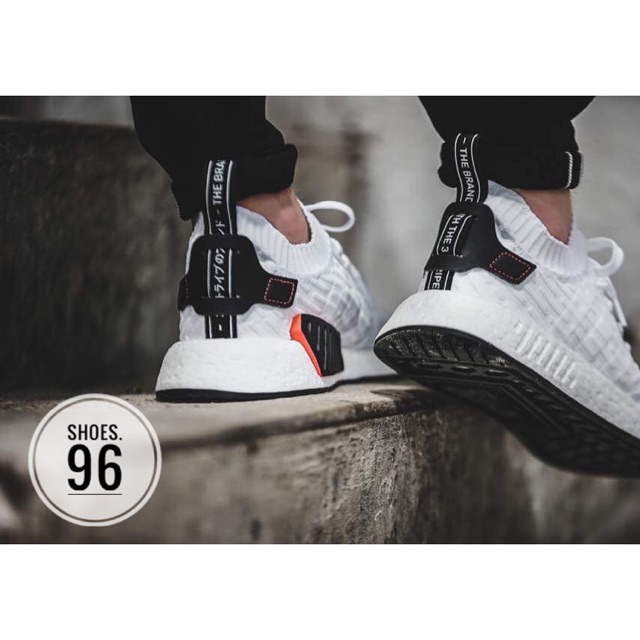 |Ảnh thật| NMD R2 White Core Black