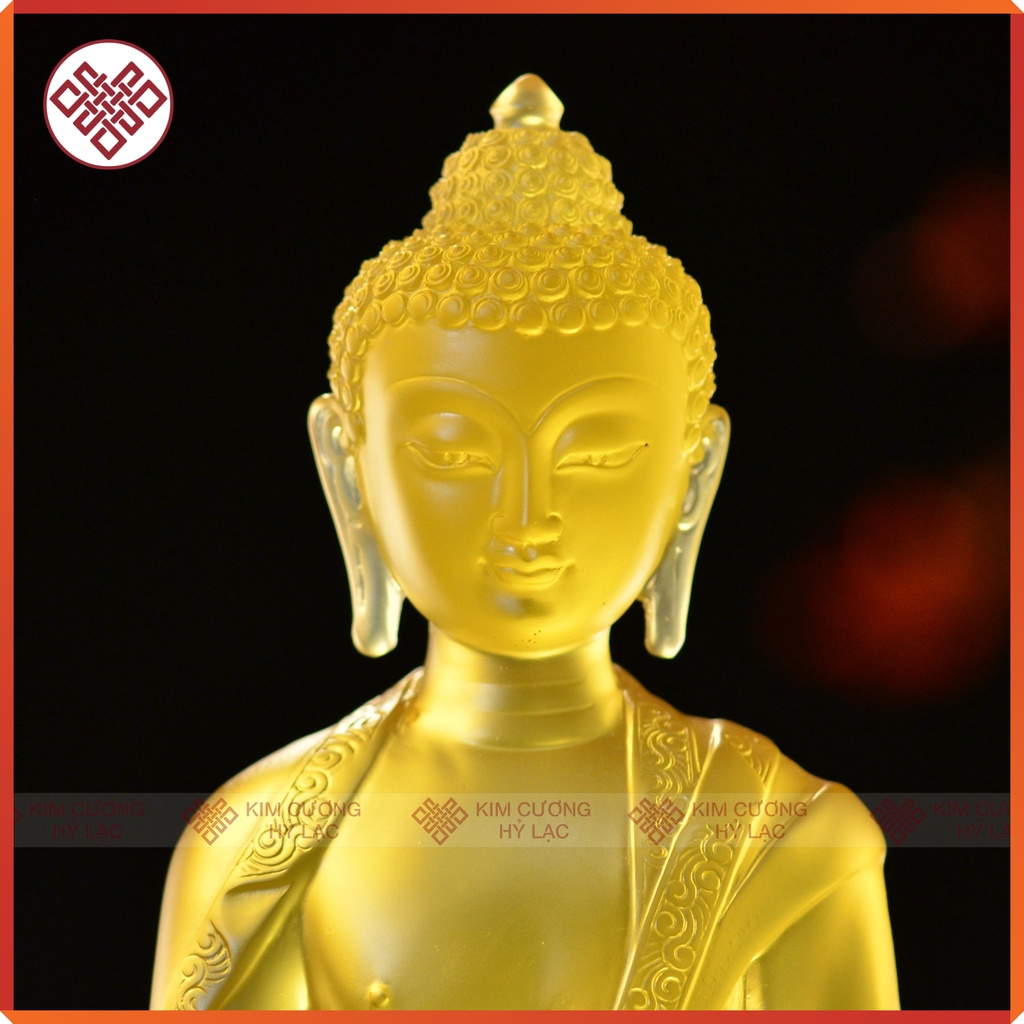 Tượng Dược Sư  Màu Vàng