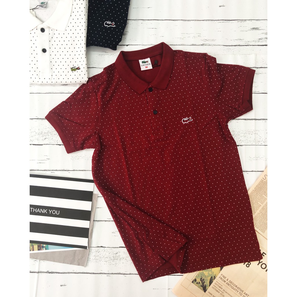 [ảnh thật] ÁO THUN NAM CÁ SẤU CHẤM BI- XH008 | BigBuy360 - bigbuy360.vn