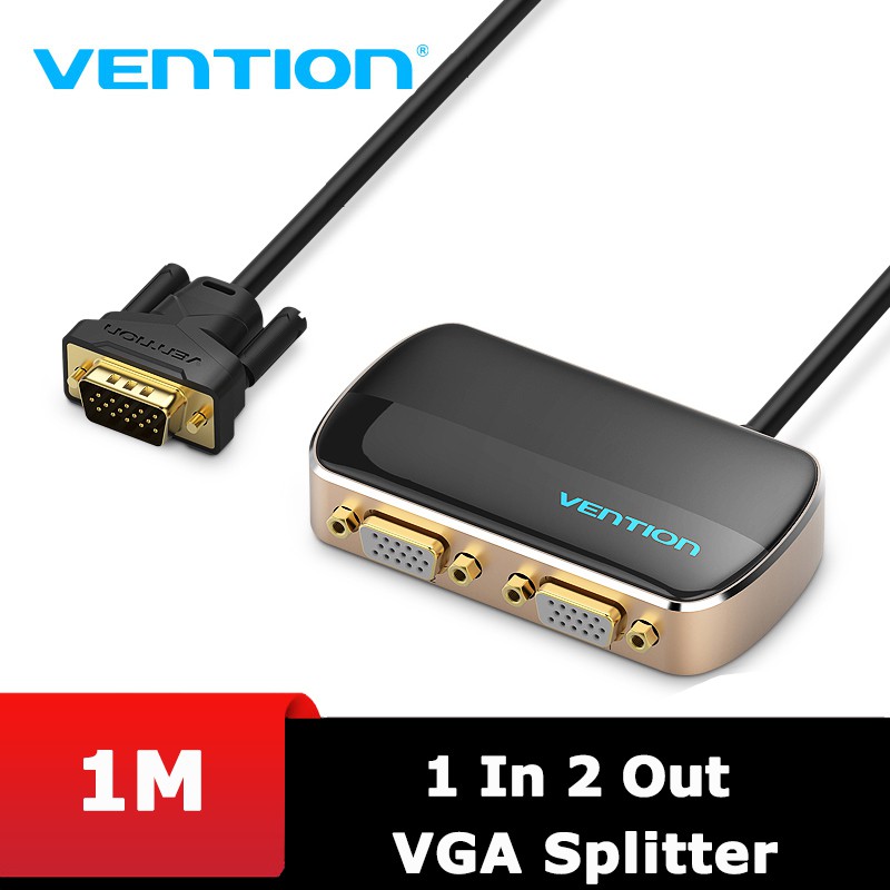 Switch Bộ chia VGA 1 vào 2 ra Vention DBABF - BEN