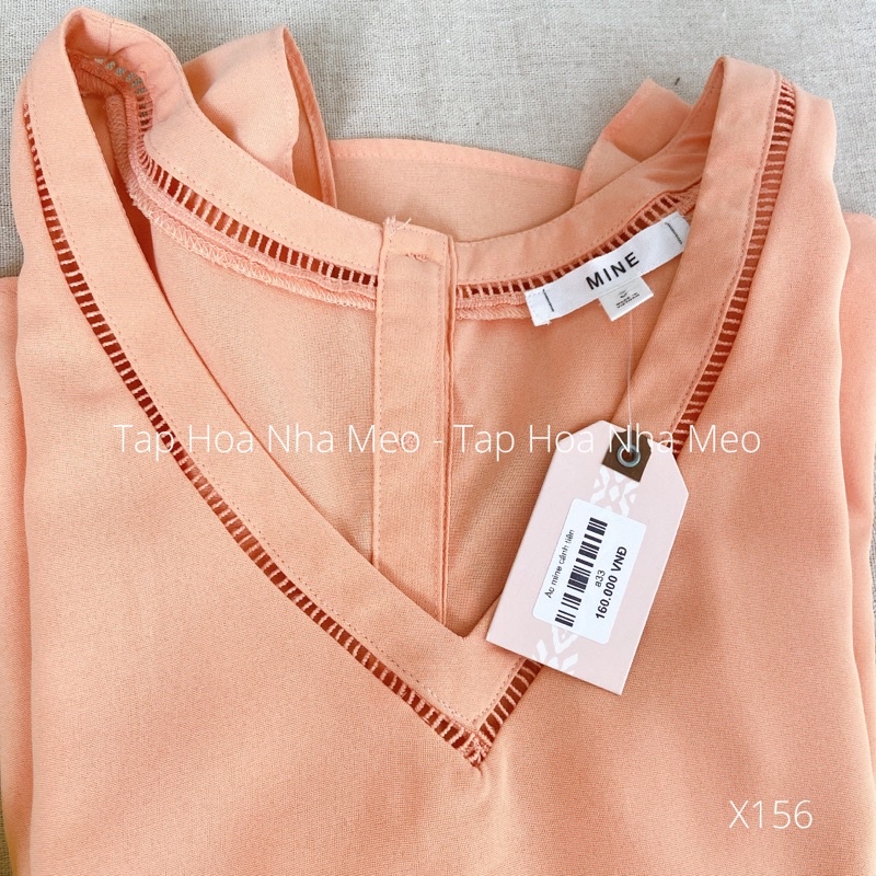 ÁO TAY BÈO PHỐI REN LƯỚI MINE