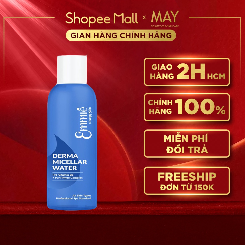 Nước Tẩy Trang Emmie By Happy Skin Giúp Sạch Sâu Không Làm Khô Da 250ml