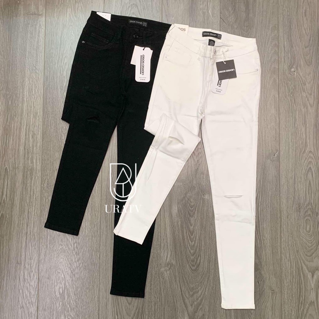Quần skinny 9 tấc RÁCH GỐI 260