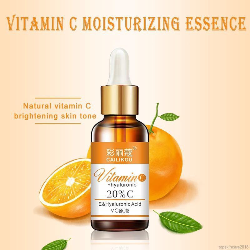 Serum tinh chất Vitamin C dưỡng ẩm se khít lỗ chân lông chống lão hóa chăm sóc da mặt