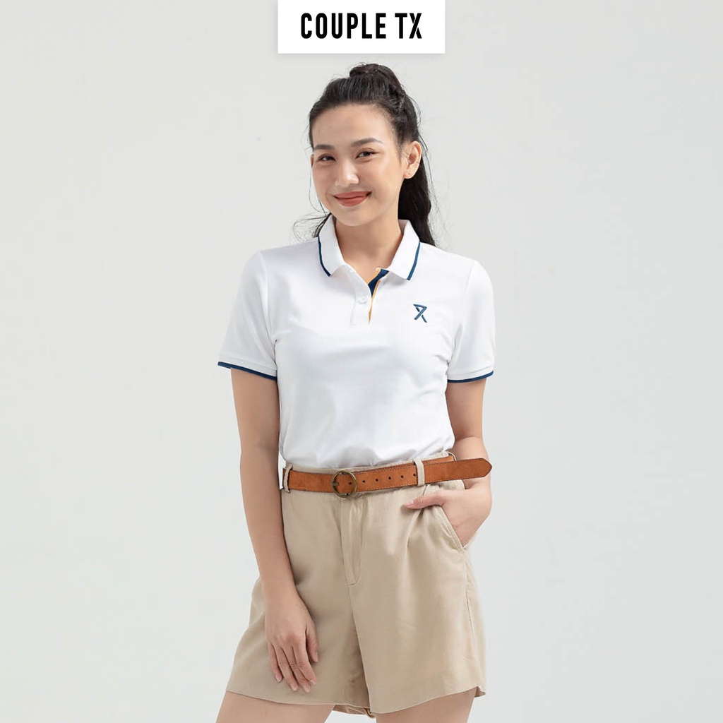 Áo Polo Nữ Couple TX Trụ Phối WPO 2016