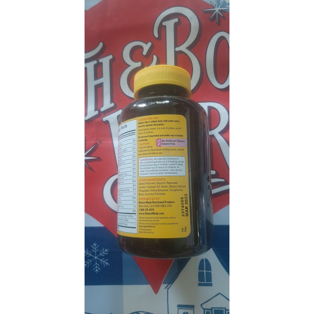 Viên uống Nature Made Prenatal Multi DHA 150 viên Mẫu mới (03/2022) | BigBuy360 - bigbuy360.vn
