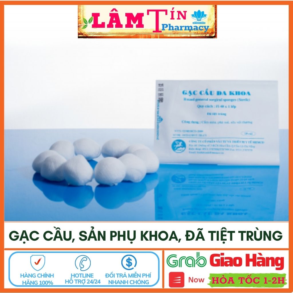 Gạc Cầu Sản Phụ Khoa Đã Tiệt Trùng Chính Hãng