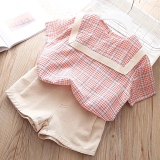 Set thuỷ thủ siêu kute cho bé gái