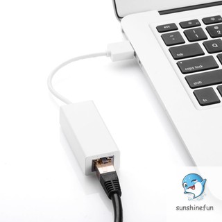 USB 2.0 to RJ45 Ethernet Adapter Lan Networks 10/100 Mbps for Macbook Win7
