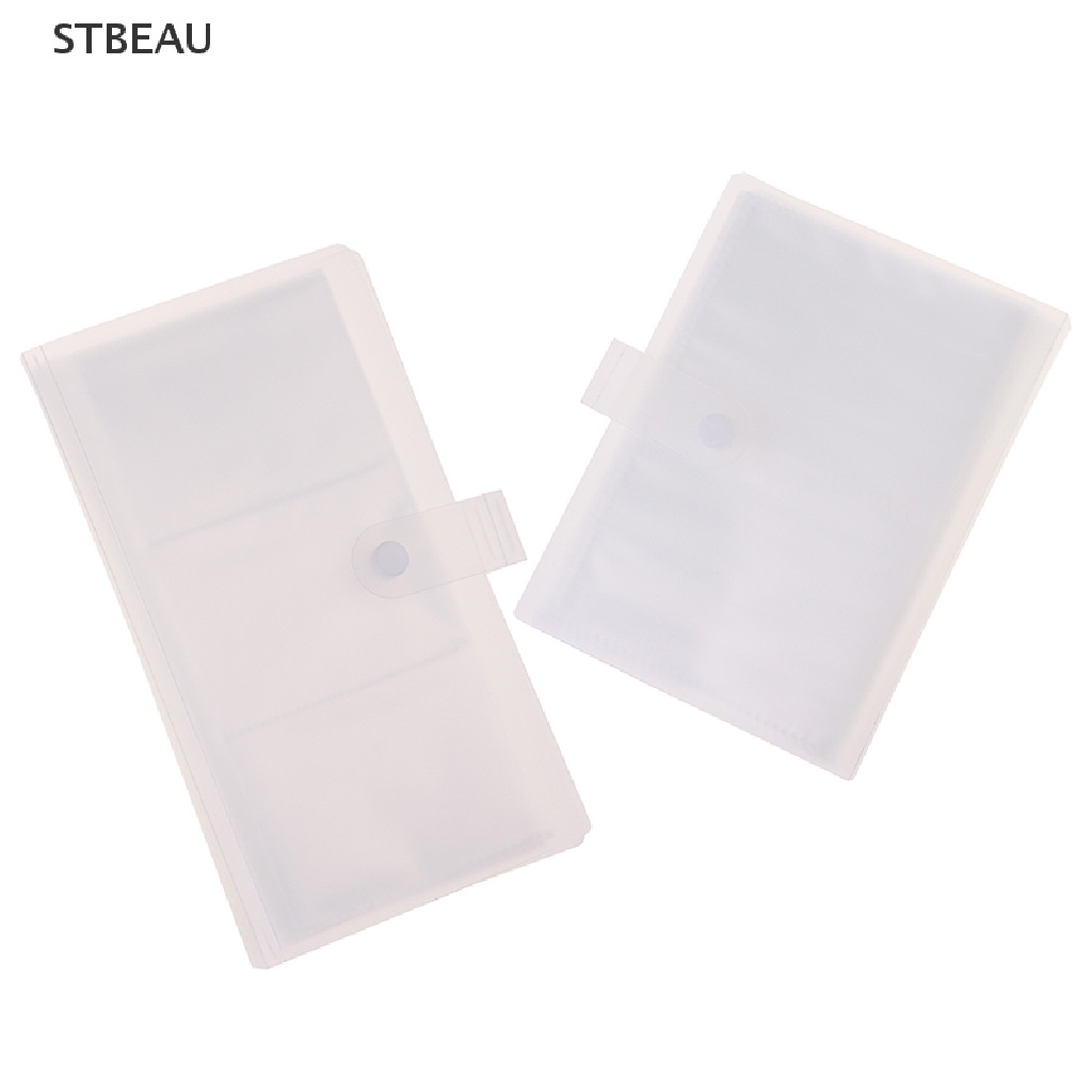 [Hàng mới về] Túi rỗng đựng nhãn dán móng gồm 80/168 ngăn có nút bấm tiện dụng