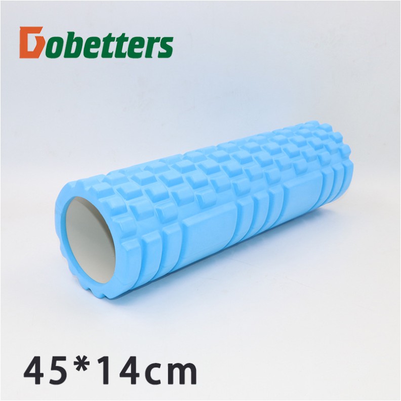 Con Lăn Massage Foam Roller Gai Dẹt 45x14 cm  FREESHIP  Ống Lăn Giãn Cơ Tập Yoga, Gym YO14