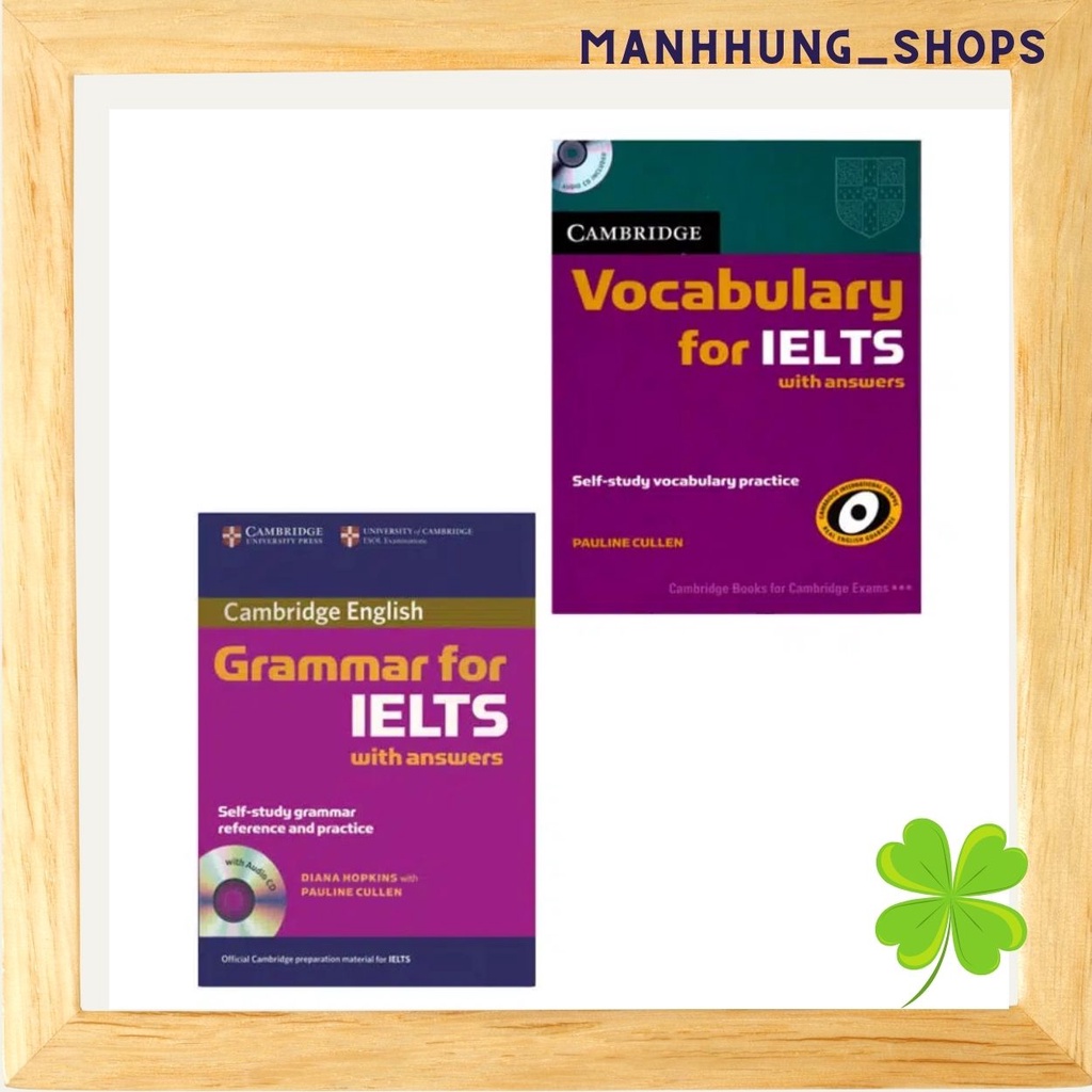 Sale SẬP SÀN - Bộ Cambridge Grammar + Vocabulary For IELTS