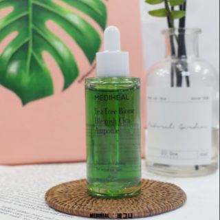 Tinh chất tràm trà, rau má Mediheal Tea Tree Biome Blemish Cica Ampoule