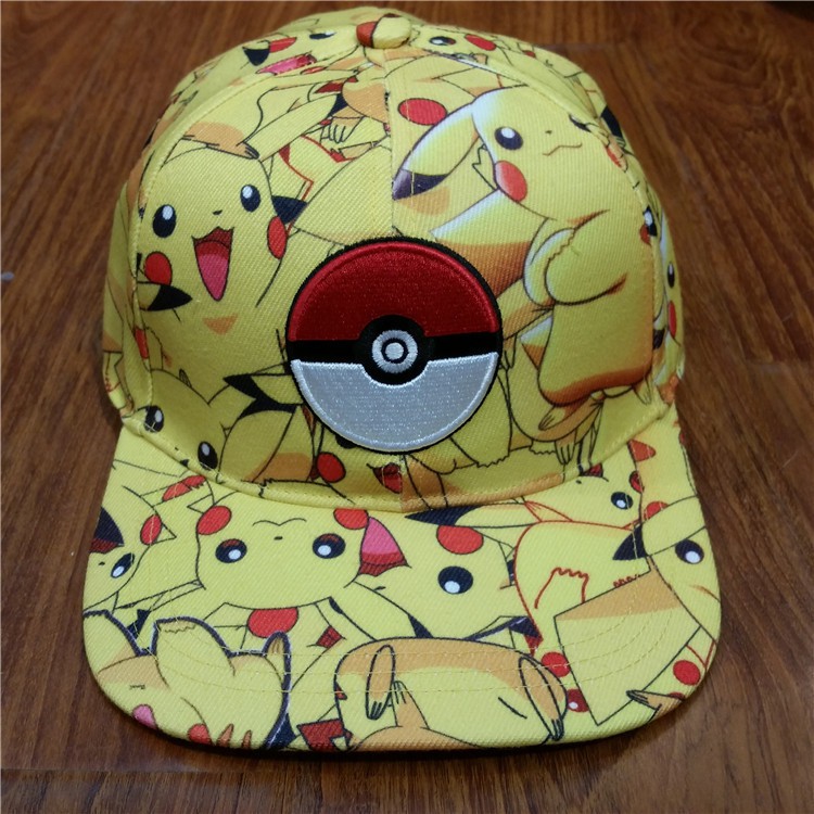 Nón lưỡi trai hình Pokemon dễ thương