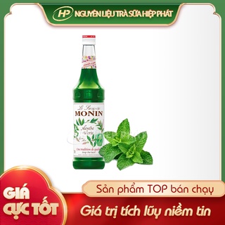 Syrup bạc hà xanh MONIN - 700ml [CHẤT LƯỢNG] - SP010111 - Nguyên liệu pha chế trà sữa HIỆP PHÁT