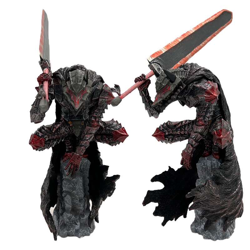 Mô Hình Đồ Chơi Nhân Vật Berserk Guts L Trong Chiến Tranh Áo Giáp Đen Hư Hại Guts L Swordsman Làm Quà Tặng Cho Bé