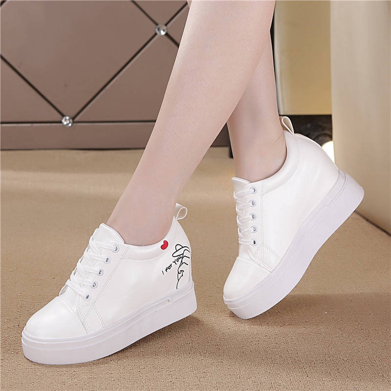 Giày thể thao đế độn 10cm thời trang dành cho nữ
