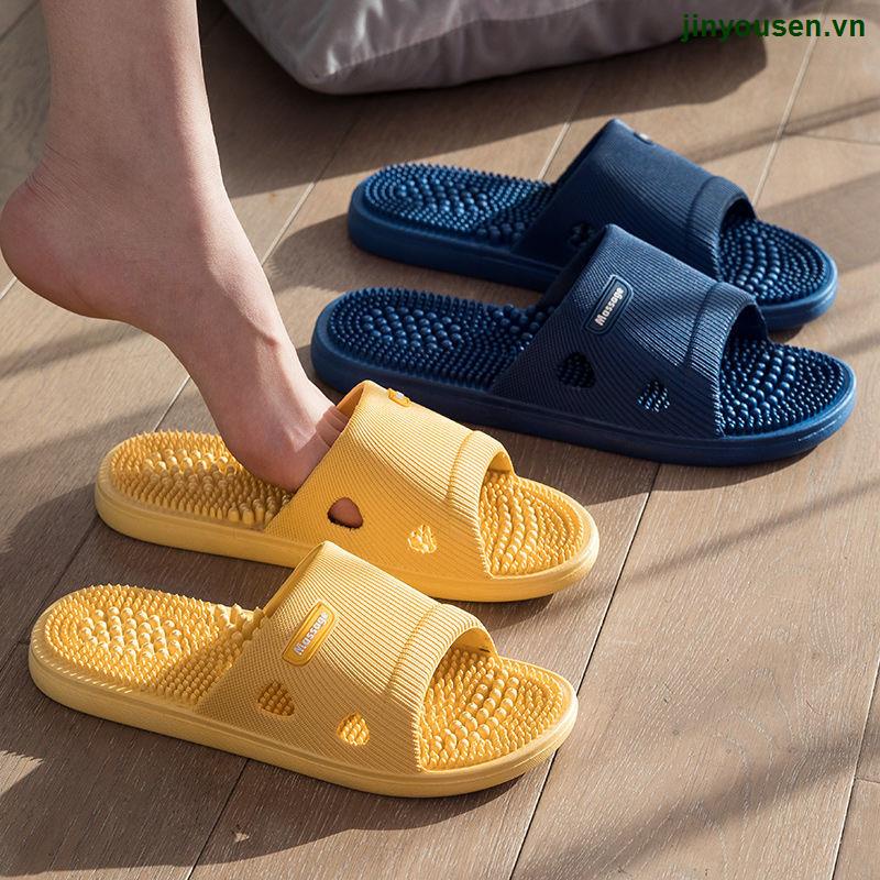 Dép Lê Chống Trượt Có Gai massage Chân Chăm Sóc Sức Khỏe Đi Trong Nhà Mùa Hè Cho Nam