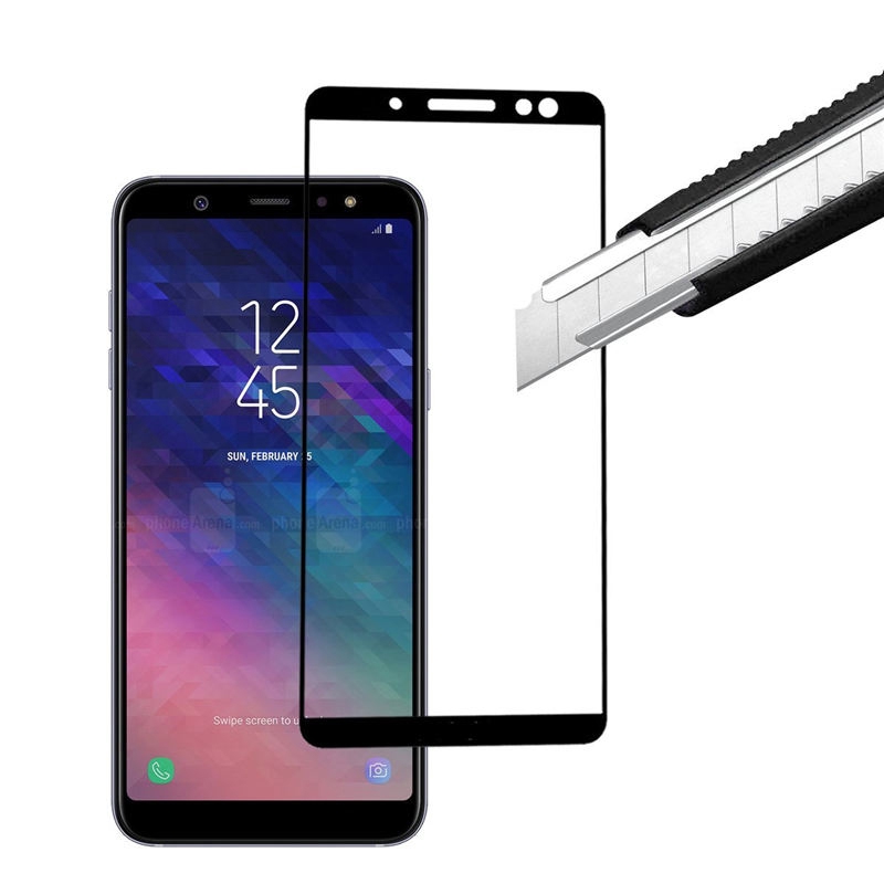 Kính cường lực bảo vệ màn hình điện thoại Samsung Galaxy A8 A6 J8 J6 J4 + A9 A7 2018 A8 Star J7 Duo Max J4 Core C7