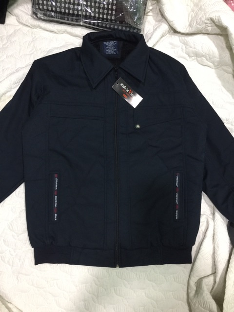 Áo khoác trung niên lót lông cừu cực dày, ấm | BigBuy360 - bigbuy360.vn