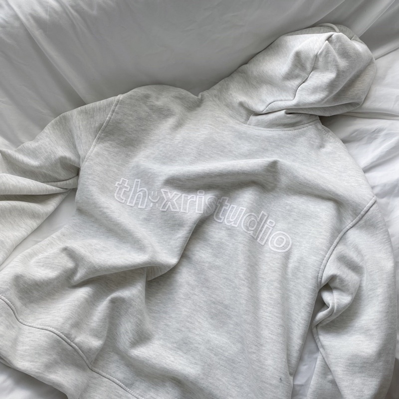 Áo khoác nỉ unisex Homies liền mũ có túi in hình THORI