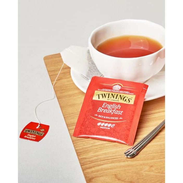 Trà Túi Lọc TWININGS OF LONDON (Trà Hoa cúc, Chanh & Gừng, Bạc Hà, Trà xanh, English Breakfast, Earl Grey)