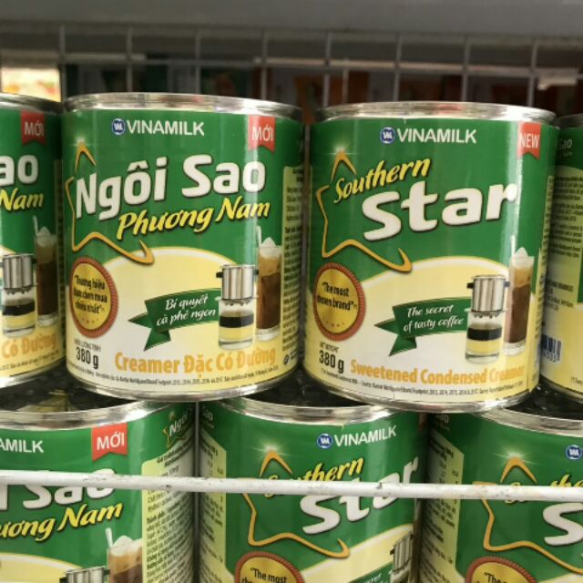Combo 10 lon sữa đặc ngôi sao PHƯƠNG NAM 380G
