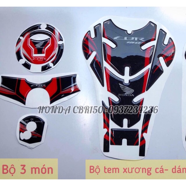 Tem keo nổi dành cho CBR150 2016-2018-2019