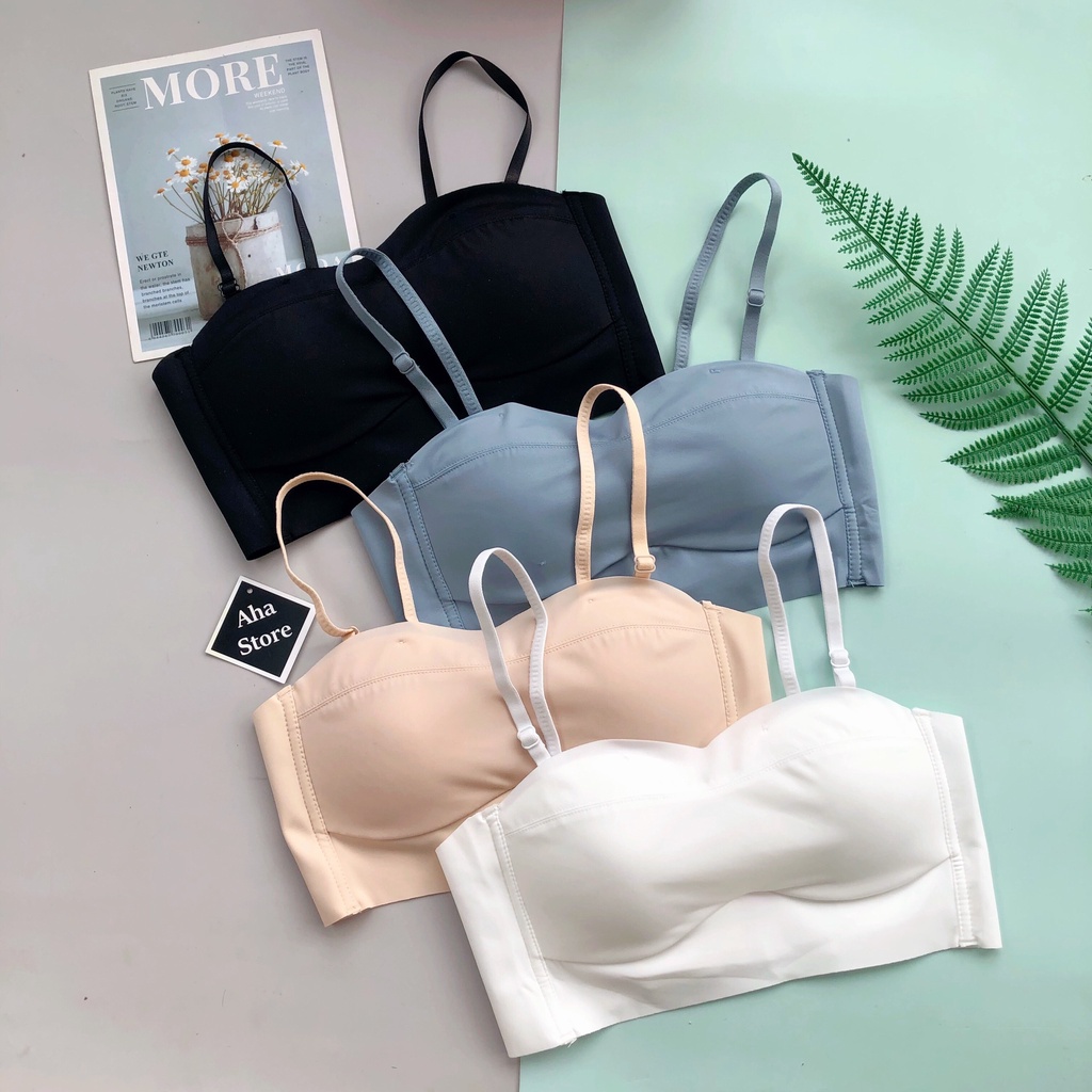 Áo Lót Nữ Cup Ngang Mềm Mịn Mỏng Nhẹ Mặc Được Nhiều Kiểu Đa Năng YiOn Underwear AKD07